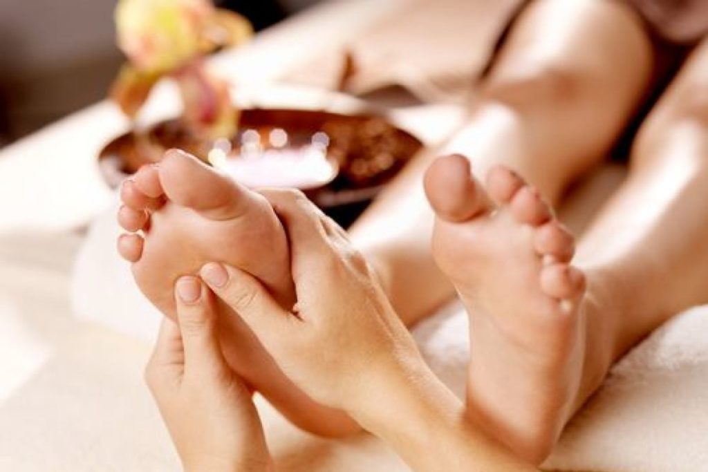 massage de pieds