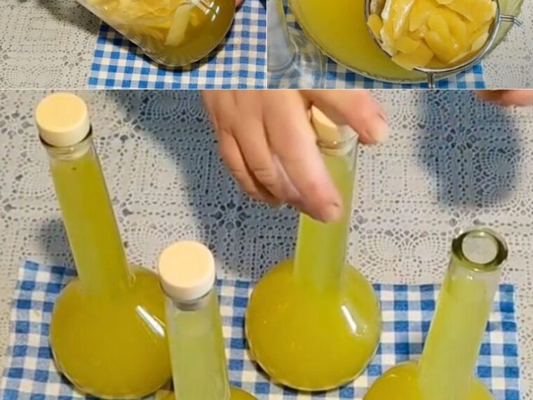Avec 10 citrons, vous pouvez faire un limoncello parfait !